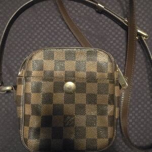 LV Damier Compact Shoulder Bag